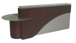 Echo Reception Desk By Faustinos -Cramer Sales Store Faustinos Echo Reception Desk 9