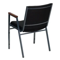 FLASH HERCULES Series Heavy Duty Fabric Stack Chair With Arms - XU-60154-GG -Cramer Sales Store Flash XU 60154 BK GG 4