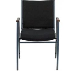 FLASH HERCULES Series Heavy Duty Fabric Stack Chair With Arms - XU-60154-GG -Cramer Sales Store Flash XU 60154 BK GG 5