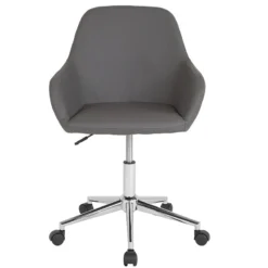 FLASH Cortana Home And Office Mid-Back Chair - DS-8012LB-GG -Cramer Sales Store FlashDS 8012LB GRY GG 5 35a36c69 c9d7 48bc 9ee4 799c42a223b0