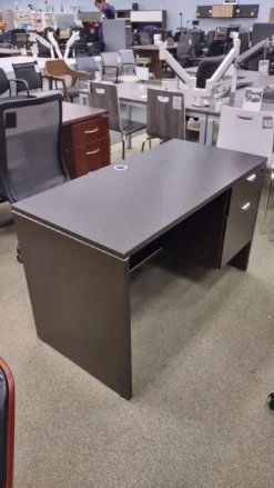 USED Cherryman Desk 48" X 24" -Cramer Sales Store IMG 20230114 142323614 HDR