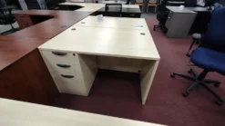 USED Small Maple Desk With Pedestal 7 USED Small Maple Desk With Pedestal -Cramer Sales Store IMG 20230117 154220724 HDR