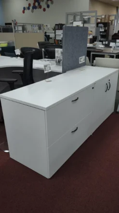 Napa Series - White Two Door Storage Cabinet 5 Napa Series - White Two Door Storage Cabinet -Cramer Sales Store IMG 20230407 153027976