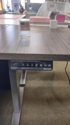 Monterey Desk Shell 30"D X 66"W With Pedestal -Cramer Sales Store IMG 20230426 141405289 HDR