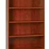 Office Star Products 36WX12DX84H 6-SHELF BOOKCASE WITH 1" THICK SHELVES - LBC361284-CHY