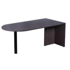 Boss Bullet Driftwood Desk 71" W X 35" D