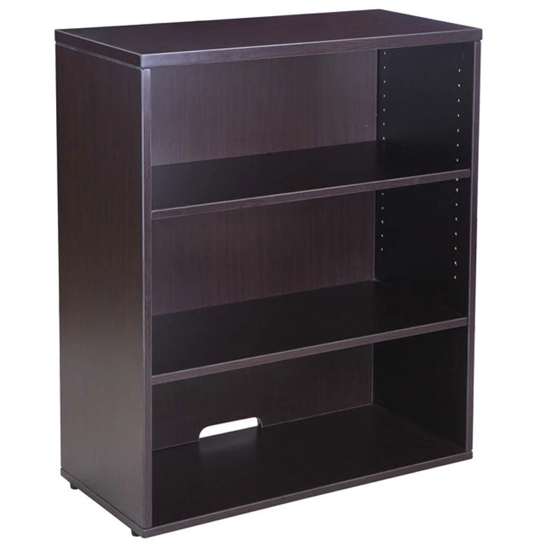Boss Open Hutch/Bookcase- Mocha 1 Boss Open Hutch/Bookcase- Mocha