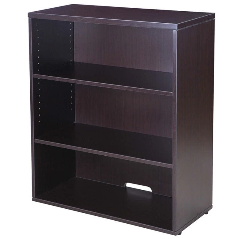 Boss Open Hutch/Bookcase- Mocha 2 Boss Open Hutch/Bookcase- Mocha - Image 2