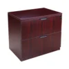 Boss 2-Drawer Mahogany Lateral File