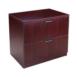 Boss 2-Drawer Mahogany Lateral File