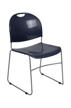 FLASH HERCULES Series 880 Lb. Capacity Black Ultra-Compact Stack Chair With Black Powder Coated Frame - RUT-188-GG -Cramer Sales Store OCOPhotosFormat 89 79880020 9276 4f95 836e 76605246daee