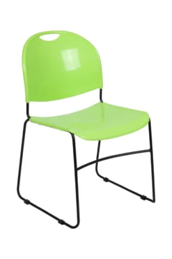 FLASH HERCULES Series 880 Lb. Capacity Black Ultra-Compact Stack Chair With Black Powder Coated Frame - RUT-188-GG -Cramer Sales Store OCOPhotosFormat 91 d2b1213b 7d10 498e 96b0 2aa8f192d73a