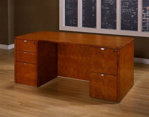 Kenwood Series Cherry Wood Desk By Office Star 5 Kenwood Series Cherry Wood Desk By Office Star - Image 5