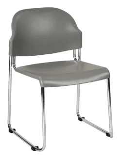 Stack Chair With Plastic Seat And Back By Office Star - STC3230 6 Stack Chair With Plastic Seat And Back By Office Star - STC3230 -Cramer Sales Store STC3230 2 Main 2