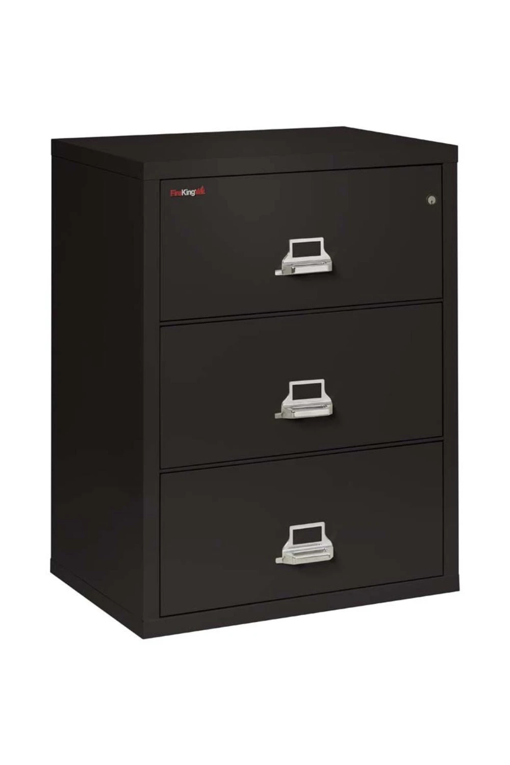 FireKing 3 Drawers Lateral 31" Wide Classic High Security Lateral File Cabinet - 3-3122-C 2 FireKing 3 Drawers Lateral 31" Wide Classic High Security Lateral File Cabinet - 3-3122-C - Image 2