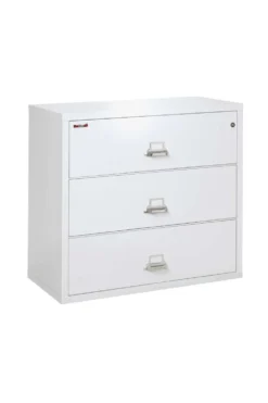 FireKing 3 Drawers Lateral 44" Wide Classic High Security Lateral File Cabinet - 3-4422-C
