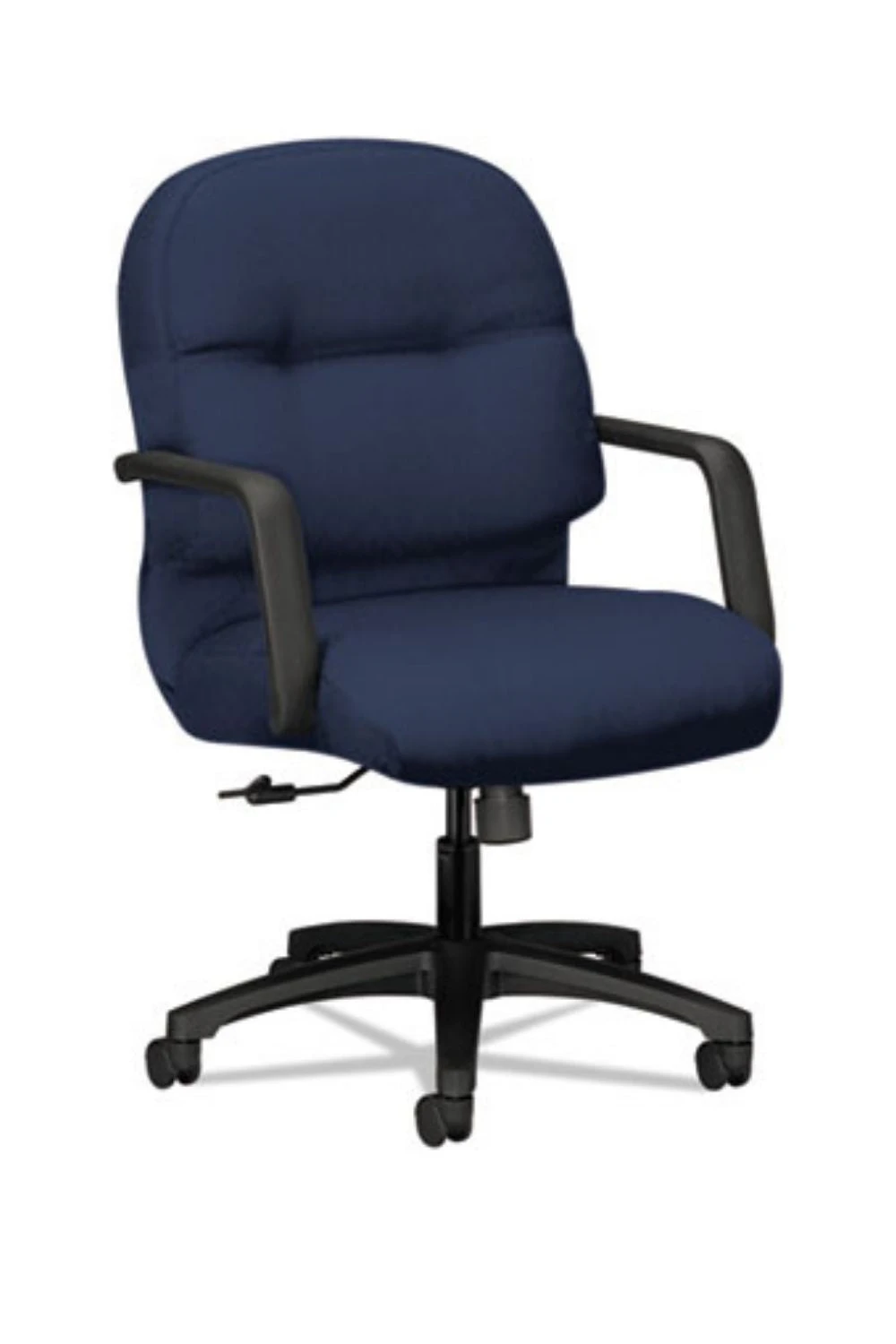 HON Pillow-Soft 2090 Series Managerial Mid-Back Swivel/Tilt Chair - Blue 2 HON Pillow-Soft 2090 Series Managerial Mid-Back Swivel/Tilt Chair - Blue - Image 2