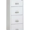 FireKing 4 Drawers Letter 25 - 25-Inch Deep High-Security Vertical File - 4-1825-C