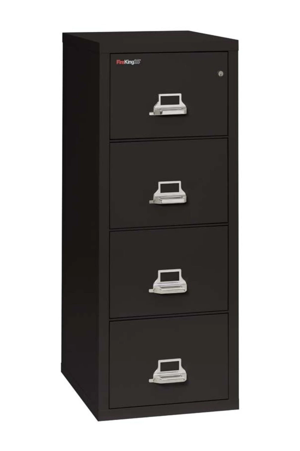 FireKing 4 Drawers Letter 31 1/2" Depth Classic High Security Vertical File Cabinet - 4-1831-C 2 FireKing 4 Drawers Letter 31 1/2" Depth Classic High Security Vertical File Cabinet - 4-1831-C - Image 2