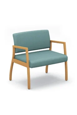 High Point Axxess Bariatric Wood Arm Chair - 982
