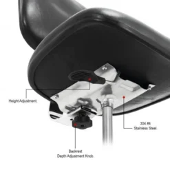 Bench Depot Washington Vinyl Office Desk Height Chairs 1 Lever Nylon Gray - WNS-V1 5 Bench Depot Washington Vinyl Office Desk Height Chairs 1 Lever Nylon Gray - WNS-V1 -Cramer Sales Store cr chair control text 1l 1500px 3